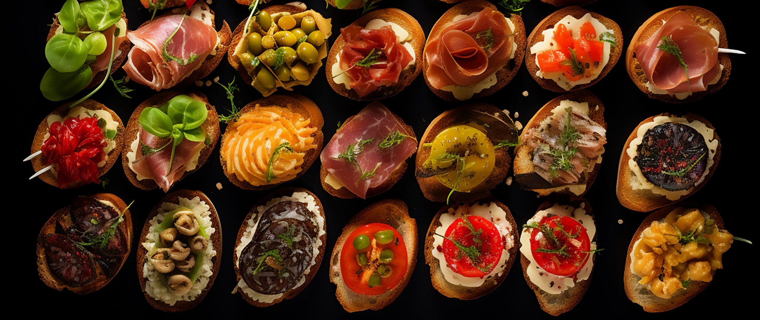 Tapas form our private chef