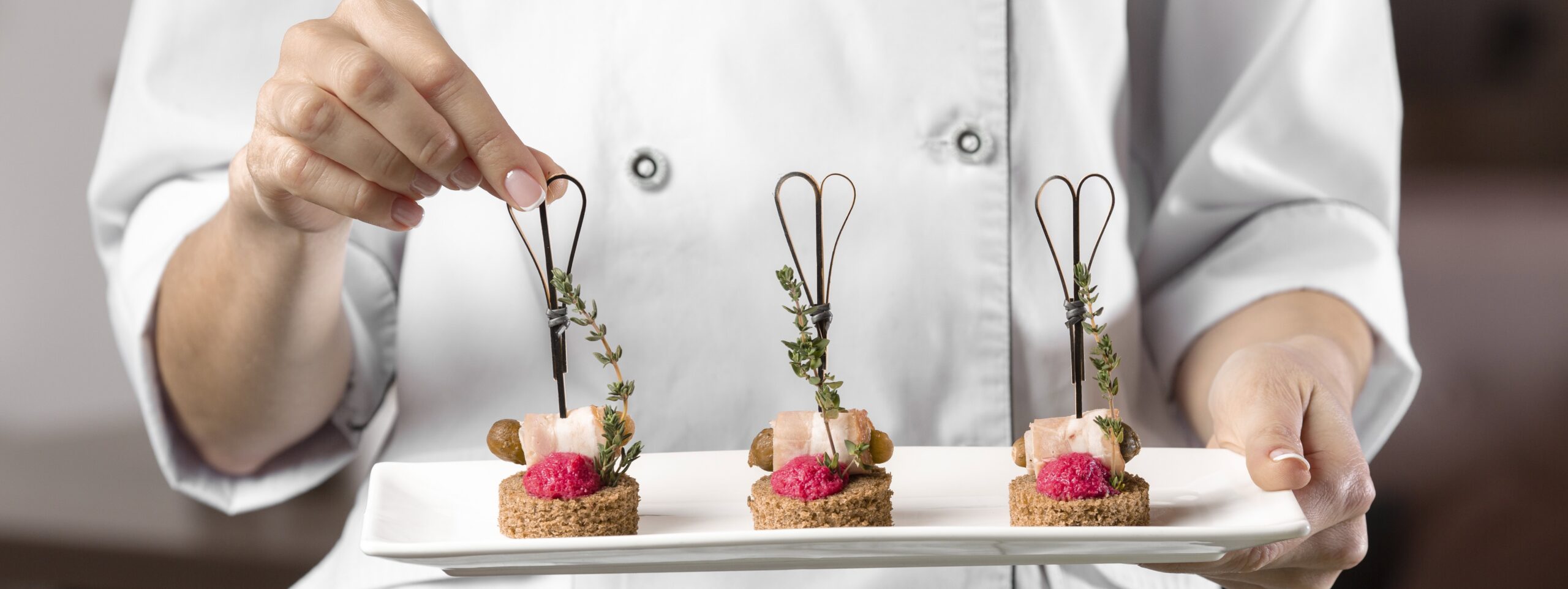 finger food by a chef